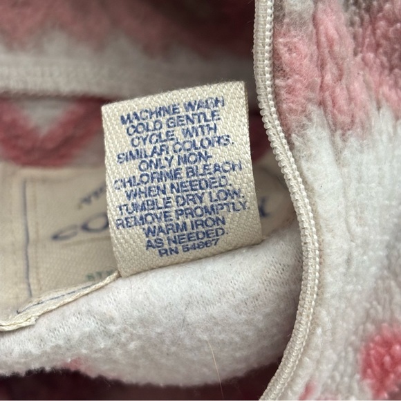 Vintage Rare Find Victoria's Secret Country Collection Pink Sherpa Pullover - Picture 10 of 10